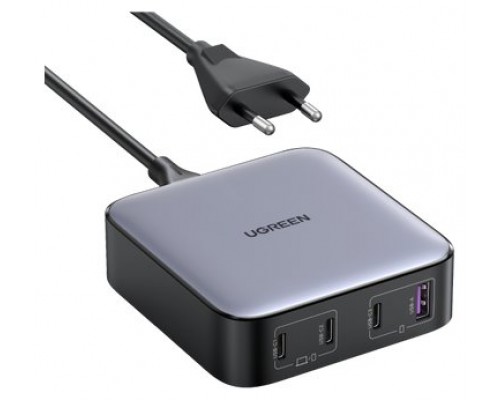 Ugreen Nexode Universal Gris Corriente alterna Carga r&aacute;pida Interior