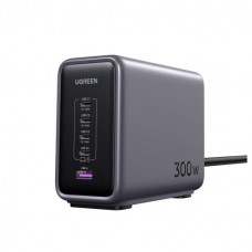 Ugreen 90903B cargador de dispositivo móvil Universal Negro, Gris Corriente alterna Carga rápida Interior
