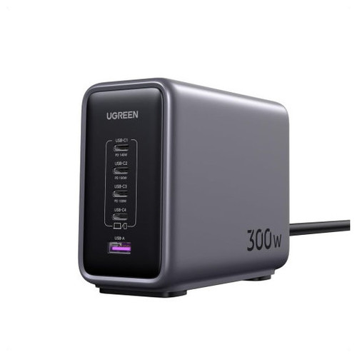 Ugreen 90903B cargador de dispositivo móvil Universal Negro, Gris Corriente alterna Carga rápida Interior (Espera 4 dias)-SX39 Ugreen 90903B cargador de dispositivo móvil Universal Negro, Gris Corriente alterna Carga rápida Interior (Espera 4 dias)