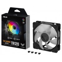 ASUS TUF Gaming TR120 ARGB Fan - Single Pack Carcasa del ordenador Ventilador 12 cm Negro