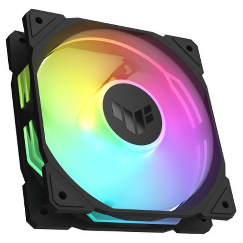 ASUS TUF Gaming TR120 ARGB Reverse Fan - Single Pack Carcasa del ordenador Ventilador 12 cm Negro-MR3 ASUS TUF Gaming TR120 ARGB Reverse Fan - Single Pack Carcasa del ordenador Ventilador 12 cm Negro
