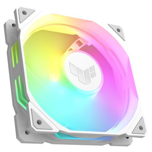ASUS TUF GAMING TR120 ARGB REVERSE 1-pack White Carcasa del ordenador Refrigerador de aire 12 cm Blanco-MR4 ASUS TUF GAMING TR120 ARGB REVERSE 1-pack White Carcasa del ordenador Refrigerador de aire 12 cm Blanco