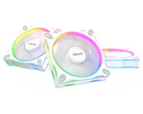 ASUS Prime MR120 Fan ARGB Reverse White 3in1 Carcasa del ordenador Ventilador 12 cm Blanco 3 pieza(s)