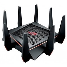 ASUS ROG Rapture GT-AC5300 router inalámbrico Tribanda (2,4 GHz/5 GHz/5 GHz) Gigabit Ethernet Negro