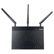 ASUS RT-AC1750 router inalámbrico Doble banda (2,4 GHz / 5 GHz) Gigabit Ethernet Negro