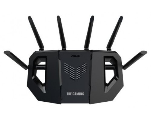 ASUS TUF Gaming BE6500 (TUF-BE6500) router inalámbrico 2.5 Gigabit Ethernet Doble banda (2,4 GHz / 5 GHz) Negro