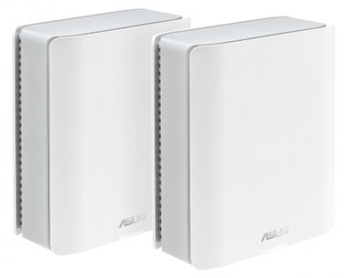 ASUS ZenWiFi BT8 (2-pack) Tribanda (2.4 GHz / 5 GHz / 6 GHz) Wi-Fi 7 (802.11be) Blanco 3 Interno