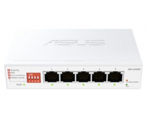 ASUS QG-U1050 No administrado 2.5G Ethernet (100/1000/2500) Blanco