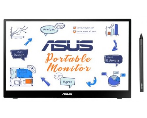 ASUS MB14AHD 35,6 cm (14") 1920 x 1080 Pixeles Multi-touch Negro