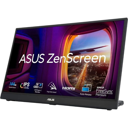 ASUS ZenScreen MB17AHG 43,9 cm (17.3") 1920 x 1080 Pixeles Full HD Negro
