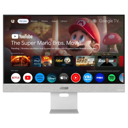 ASUS ZenScreen Smart Monitor MS27UC pantalla para PC 68,6 cm (27") 3840 x 2160 Pixeles 4K Ultra HD LCD Gris
