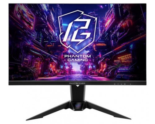 MONITOR ASROCK PG27FFX2A,27",FHD (1920X1080),520HZ,1000:1,1MS,2HDMI+1DP,WIFI+3USB3.2,WIFI,ALTAVOCES,PLANO,NEGRO