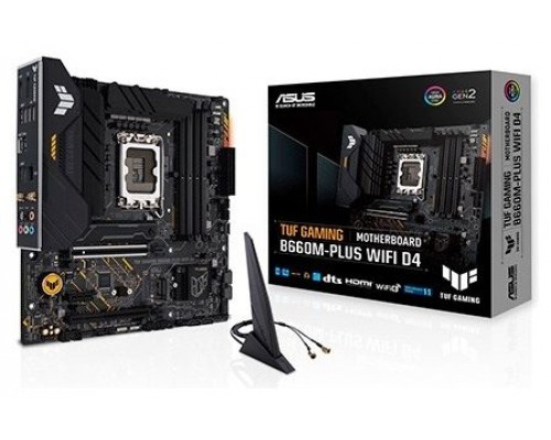 ASUS TUF GAMING B660M- PLUS WIFI D4 Intel B660 LGA 1700 micro ATX