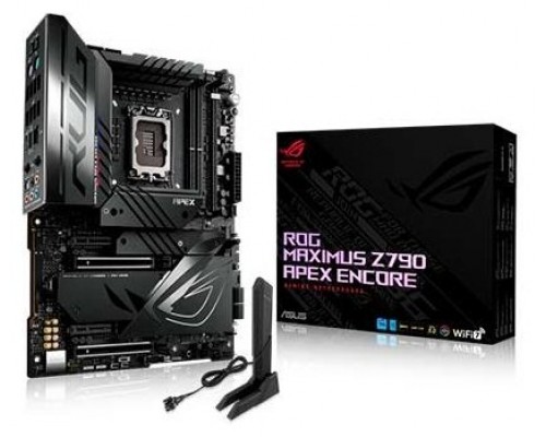 PLACA ASUS ROG MAXIMUS Z790 APEX ENCORE,INTEL,1700,Z790,2DDR5,96GB,HDMI,6SATA3+5M.2,12USB3.2,1GB10GB+1GB2.5+WIFI6E+BT5.3,E-ATX