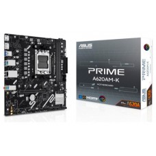 PLACA ASUS PRIME A620AM-K,AMD,AM5,A620A,2DDR5,128GB,DP+HDMI,GBLAN,4SATA6+M.2,GBLAN,5USB3.2,MATX