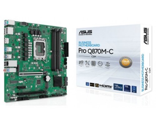 ASUS PRO Q870M-C-CSM LGA 1851 (Socket V1) micro ATX