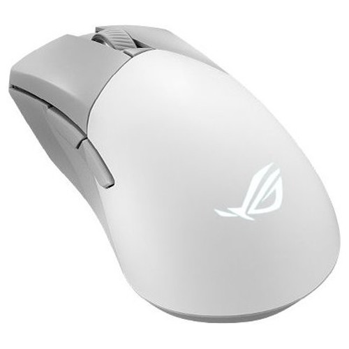 ASUS ROG Gladius III Wireless Aimpoint White ratón mano derecha RF Wireless + Bluetooth + USB Type-A Óptico 36000 DPI-MR25 ASUS ROG Gladius III Wireless Aimpoint White ratón mano derecha RF Wireless + Bluetooth + USB Type-A Óptico 36000 DPI