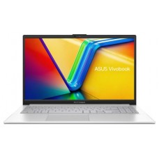 ASUS Vivobook Go 15 E1504GA-BQ832W - Ordenador Portátil 15.6" Full HD (Intel Core i3-N305, 8GB RAM, 512GB SSD, UHD Graphics, Windows 11 Home in S mode) Plata Fría - Teclado QWERTY español