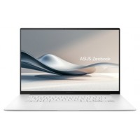 ASUS Zenbook S 16 OLED UM5606WA-RK351W - Ordenador Portátil 16" WQXGA+ 120Hz (AMD Ryzen AI 9 HX 370, 32GB RAM, 1TB SSD, Radeon 890M, Windows 11 Home) Blanco Escandinavi - Teclado QWERTY español