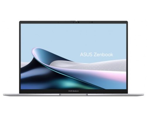 ASUS Zenbook 14 OLED UX3405CA-PZ283W - Ordenador Portátil 14" WQXGA+ 120Hz (Intel Core Ultra 7 255H, 16GB RAM, 1TB SSD, Arc 140T, Windows 11 Home) Niebla Plateada - Teclado QWERTY español