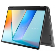 ASUS Vivobook 14 Flip OLED TP3407SA-QL065W Copilot+ PC - Ordenador Portátil 14" WUXGA (Intel Core Ultra 7 258V, 32GB RAM, 1TB SSD, Arc Graphics 140V, Windows 11 Home) Gris - Teclado QWERTY español