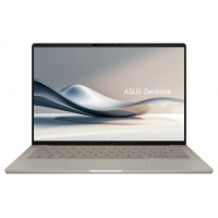 ASUS Zenbook A14 OLED UX3407QA-QD283W Copilot+ PC - Ordenador Portátil 14" WUXGA (Qualcomm Snapdragon X (X1-26-100), 32GB RAM, 1TB SSD, Adreno GPU, Windows 11 Home) Beige Zabriskie - Teclado QWERTY español