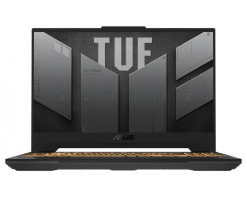 ASUS TUF Gaming F15 FX507VI-LP060 - Ordenador Portátil Gaming de 15.6" Full HD 144Hz (Intel Core i7-13620H, 32GB RAM, 1TB SSD, NVIDIA RTX 4070 8GB, Sin Sistema Operativo) Gris Jager - Teclado QWERTY español