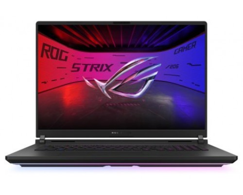 ASUS ROG Strix SCAR 18 G835LX-SA046W - Ordenador Portátil Gaming de 18" WQXGA 240Hz (Intel Core Ultra 9 275HX, 64GB RAM, 4TB SSD, NVIDIA RTX 5090 24GB, Windows 11 Home) Negro - Teclado QWERTY español