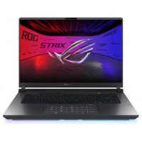 ASUS ROG Strix G16 G615LW-S5003 - Ordenador Portátil Gaming de 16" WQXGA 240Hz (Intel Core Ultra 9 275HX, 32GB RAM, 1TB SSD, NVIDIA RTX 5080 16GB, Sin Sistema Operativo) Gris Eclipse - Teclado QWERTY español