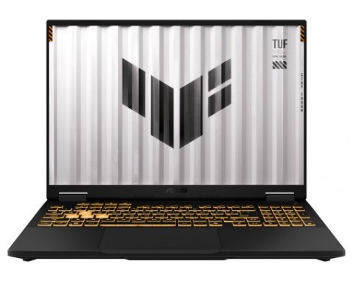 ASUS TUF Gaming FX608JPR-QT002 - Ordenador Portátil Gaming de 16" WQXGA 165Hz (Intel Core i7-14650HX, 32GB RAM, 1TB SSD, NVIDIA RTX 5070 8GB, Sin Sistema Operativo) Gris Jager - Teclado QWERTY español