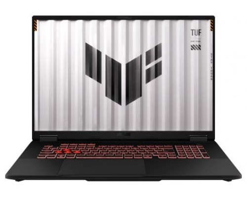 ASUS TUF Gaming FA808UP-S8005 - Ordenador Portátil Gaming de 18" WUXGA 144Hz (AMD Ryzen 7 260, 32GB RAM, 1TB SSD, NVIDIA RTX 5070 8GB, Sin Sistema Operativo) Gris Jager - Teclado QWERTY español