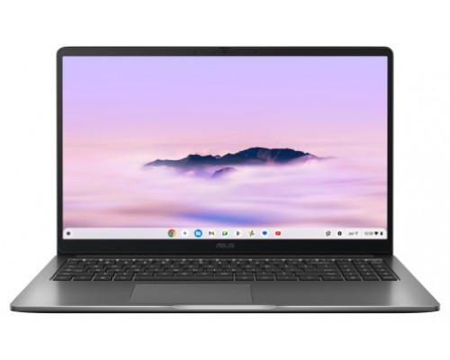 ASUS Chromebook Plus CX15 CX1505CTA-S70201 - Ordenador Portátil 15.6" Full HD (Intel Core 3 N355, 8GB RAM, 128GB eMMC, Graphics, ChromeOS) Gris Roca - Teclado QWERTY español