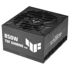 FUENTE ALIMENTACION ASUS TUF-GAMING-850G-EVO,850W, 80+ GOLD, ATX 3.0 COMPATIBLE, MILITARY-GRADE COMPONENTS, DUAL BALL BEARING, AXIAL-TECH FAN, PCB COATING, 10 YEAR WARRANTY)