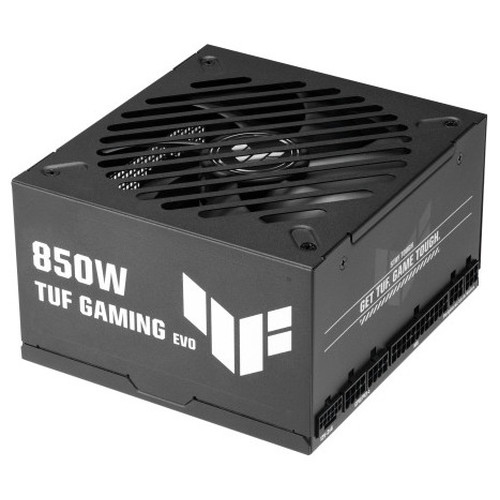 FUENTE ALIMENTACION ASUS TUF-GAMING-850G-EVO,850W, 80+ GOLD, ATX 3.0 COMPATIBLE, MILITARY-GRADE COMPONENTS, DUAL BALL BEARING, AXIAL-TECH FAN, PCB COATING, 10 YEAR WARRANTY)-MR25 FUENTE ALIMENTACION ASUS TUF-GAMING-850G-EVO,850W, 80+ GOLD, ATX 3.0 COMPATIBLE, MILITARY-GRADE COMPONENTS, DUAL BALL BEARING, AXIAL-TECH FAN, PCB COATING, 10 YEAR WARRANTY)