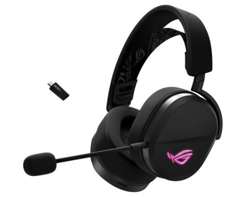 ASUS ROG Pelta Auriculares Inalámbrico y alámbrico Diadema Juego USB Tipo C Bluetooth Negro