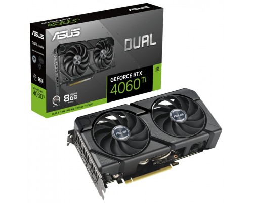 ASUS Dual -RTX4060TI-8G-EVO NVIDIA GeForce RTX 4060 Ti 8 GB GDDR6