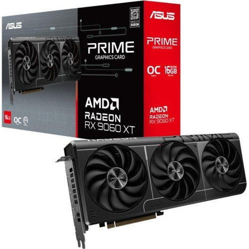 ASUS Prime Radeon RX 9060 XT O16G AMD 16 GB GDDR6