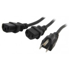 KRAMER CONNECT - CABLES AC-POWER-CORD-6FT-Y-VERSION/110V- C-ACY/US (91-000399)