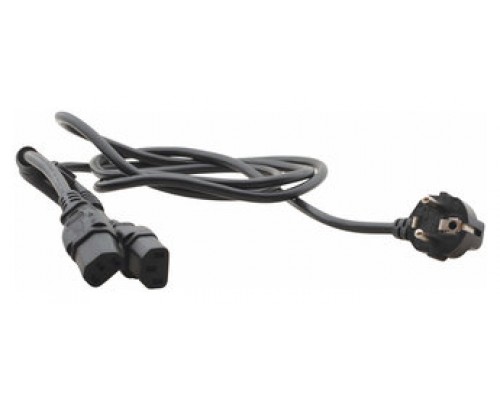 Kramer Electronics C-ACY/EU cable de transmisión Negro 1,8 m Enchufe tipo E+F IEC C13