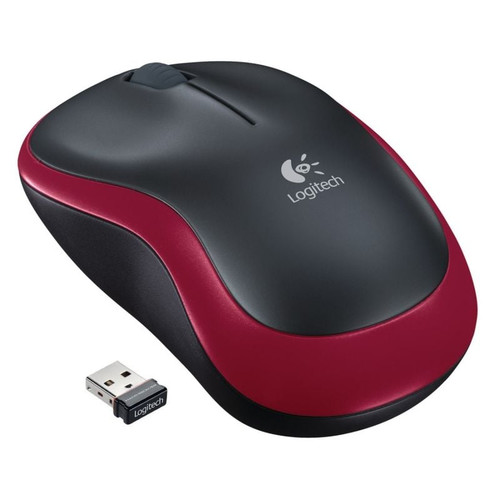 RATON LOGITECH M185 ROJO-DU2 RATON LOGITECH M185 ROJO