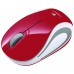 RATON LOGITECH M187 MINI INALAMBRICO ROJO