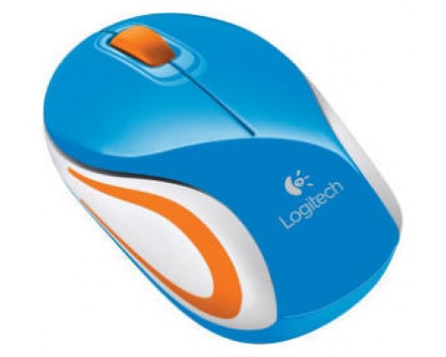 RATON LOGITECH M187 MINI INALAMBRICO AZUL