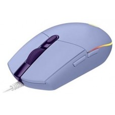 Raton gaming logitech g102 lightsync lila