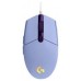 Raton gaming logitech g102 lightsync lila