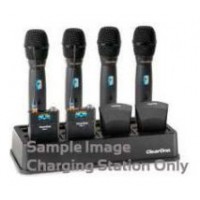 CLEARONE 4-BAY DOCKING (CHARGING) STATION FOR RECHARGING TRANSMITTERS (910-6000-400)