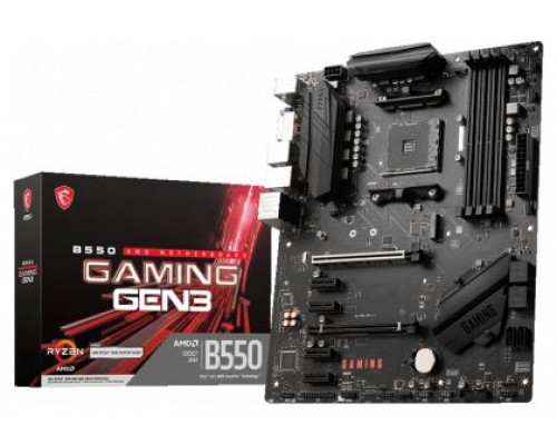 PLACA BASE MSI B550 GAMING GEN3 AM4 ATX 4XDDR4