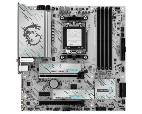 PLACA MSI B850M GAMING PLUS WIFI6E,AMD,AM5,B850,4DDR5,256GB,1HDMI+1DP,4SATA3+2M.2,2.5GBLAN+WIFI6E+BT5.3,9USB3.2,MATX