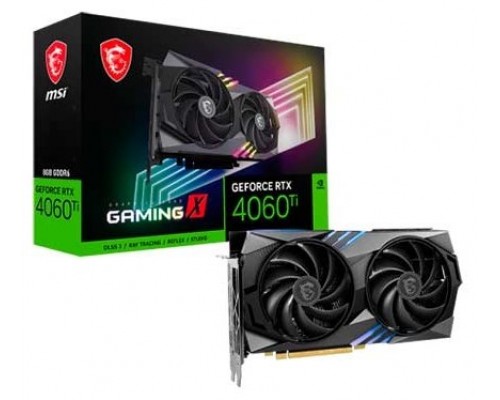 MSI GeForce RTX 4060 Ti GAMING X 8G NVIDIA 8 GB GDDR6