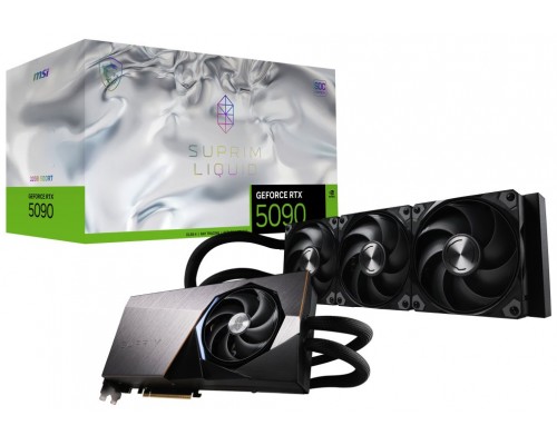 MSI SUPRIM GEFORCE RTX 5090 32G LIQUID SOC tarjeta gráfica NVIDIA 32 GB GDDR7