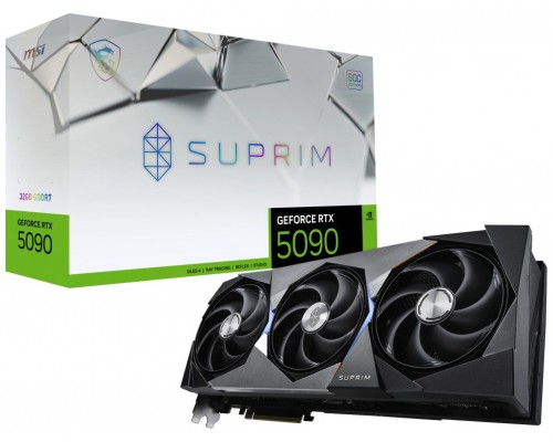 MSI SUPRIM GEFORCE RTX 5090 32G SOC tarjeta gráfica NVIDIA 32 GB GDDR7